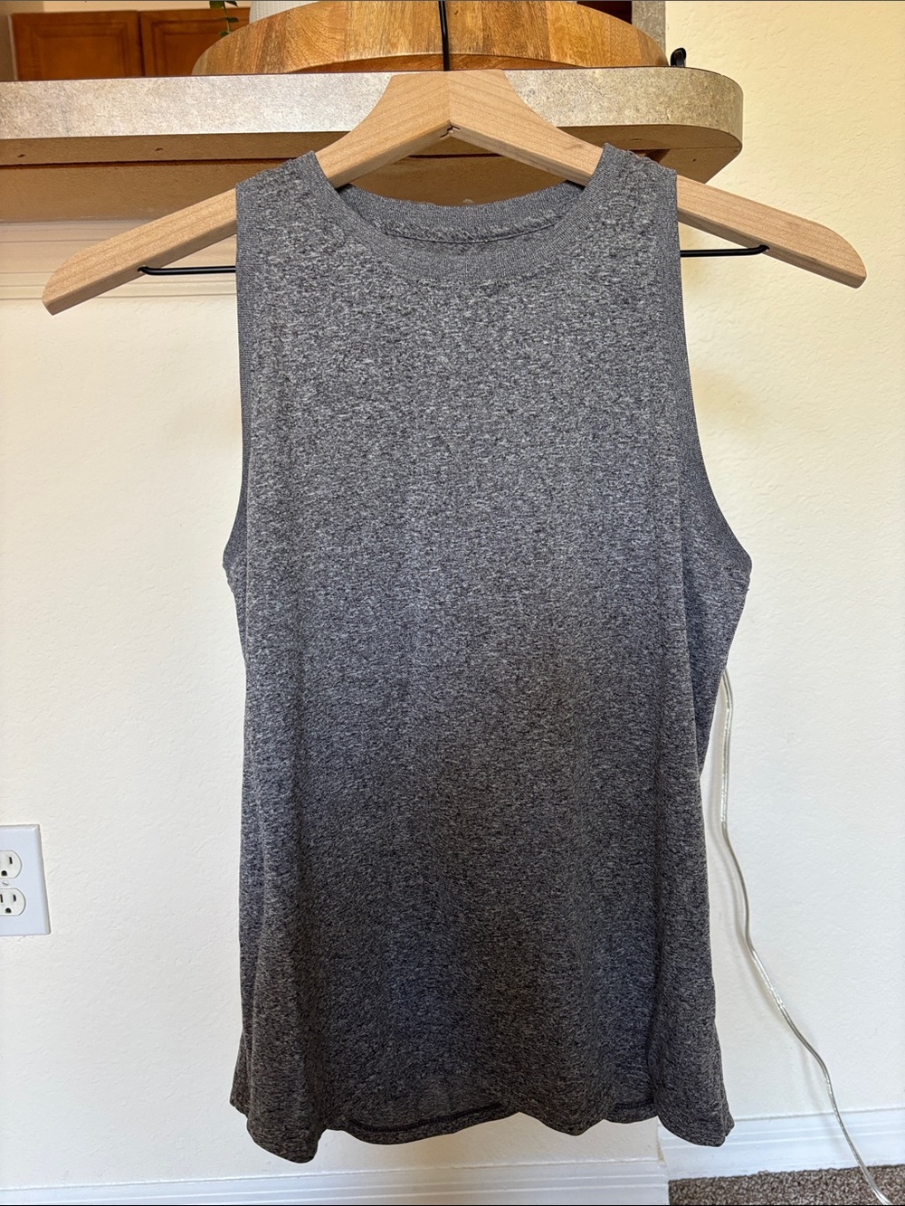 Nike Gray Muscle Tank Top